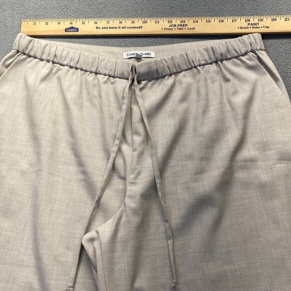 Elizabeth And James Wide Leg Beige Dress Pants Size XXL,Drawstring,Pockets - Picture 4 of 9